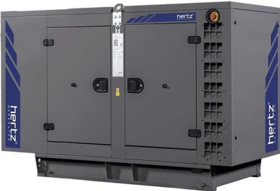 картинка Дизельный генератор Hertz HG 403 DC в кожухе c АВР от магазина Генератор Центр