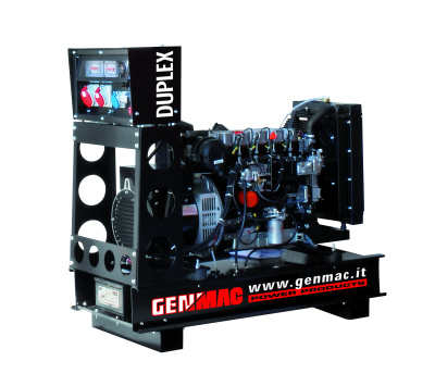картинка Генератор дизельный GenMac DUPLEX G15YO с АВР от магазина Генератор Центр