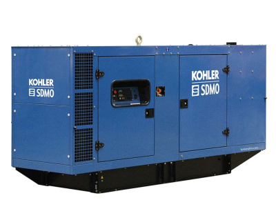 картинка Дизельный генератор SDMO K27 в кожухе с АВР от магазина Генератор Центр