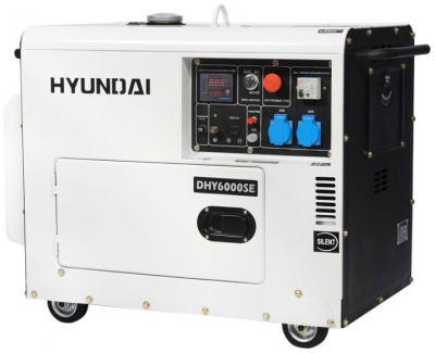 картинка Дизельный генератор Hyundai DHY 6000SE от магазина Генератор Центр