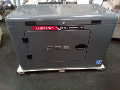 картинка Бензиновый генератор Амперос LT20000E-3 в шумозащитном кожухе с АВР от магазина Генератор Центр