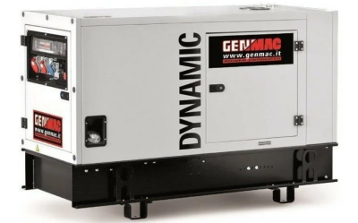 картинка Генератор дизельный GenMac DYNAMIC G13PS в кожухе с АВР от магазина Генератор Центр