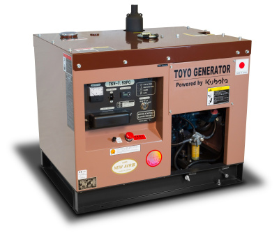 картинка Дизельный генератор Toyo TKV-7.5SPC от магазина Генератор Центр