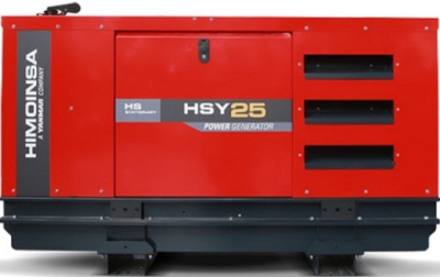 картинка Дизельный генератор Himoinsa HSY-25 M5 INS в кожухе от магазина Генератор Центр