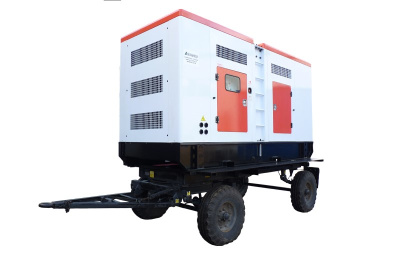 картинка Дизельный генератор Азимут АД-16-Т400-2РПМ19 на шасси в кожухе с АВР от магазина Генератор Центр