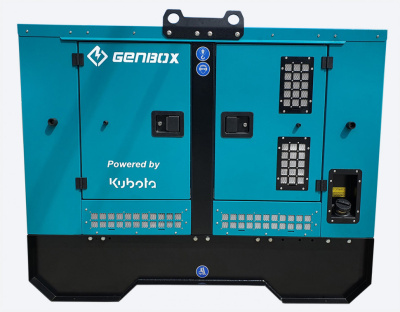 картинка Дизельный генератор Genbox KBT8T(S)-3000 в кожухе от магазина Генератор Центр