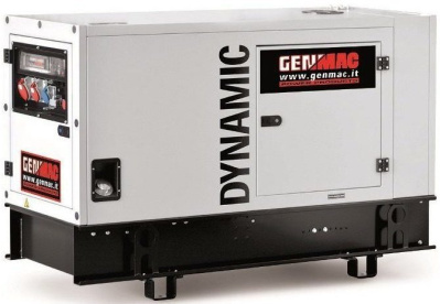 картинка Генератор дизельный GenMac DYNAMIC G21KS-E3 в кожухе с АВР от магазина Генератор Центр