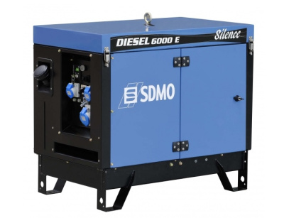 картинка Дизельный генератор SDMO DIESEL 6000 E SILENCE от магазина Генератор Центр