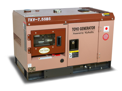 картинка Дизельный генератор Toyo TKV-7.5SBS с АВР от магазина Генератор Центр
