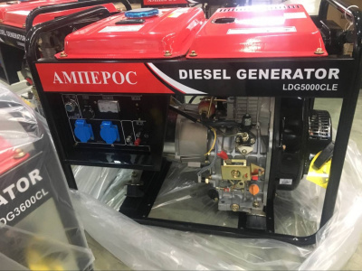 картинка Дизельный генератор Амперос LDG5000СLE с АВР от магазина Генератор Центр