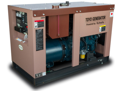 картинка Дизельный генератор Toyo TG-12SPC с АВР от магазина Генератор Центр
