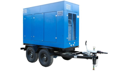 картинка Дизельный генератор Азимут АД-100-Т400-1РПМ11 на шасси в капоте от магазина Генератор Центр
