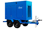 дизельный генератор тсс ад-40с-т400-1рм7 на прицепе