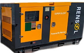 дизельный генератор rensol rw32hc в кожухе