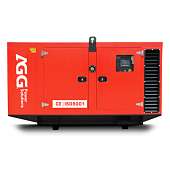 дизельный генератор agg c275d5 в кожухе