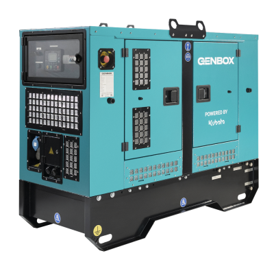 картинка Дизельный генератор GENBOX KBT23T-S в кожухе от магазина Генератор Центр