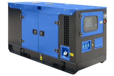 картинка Дизельный генератор ТСС АД-12С-230-1РКМ5 в шумозащитном кожухе от магазина Генератор Центр