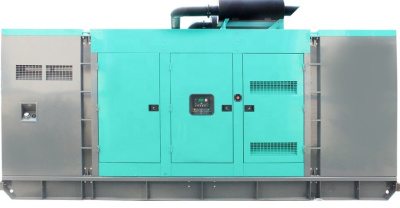 картинка Дизельный генератор Амперос АД 1000-Т400 в шумозащитном кожухе от магазина Генератор Центр