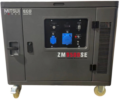 картинка Бензиновый генератор Mitsui Power ECO ZM 9500 SE от магазина Генератор Центр