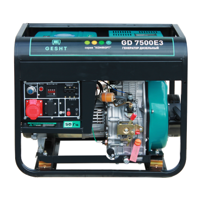 картинка Дизельный генератор Gesht GD7500E3 от магазина Генератор Центр