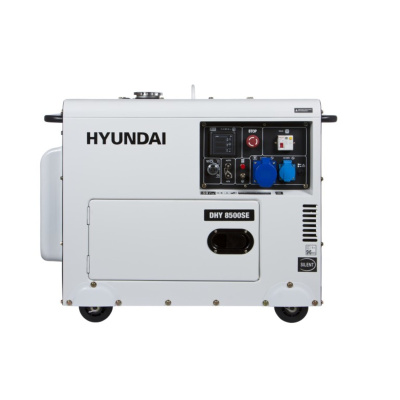 картинка Бензиновый генератор Hyundai DHY 8500SE с АВР от магазина Генератор Центр